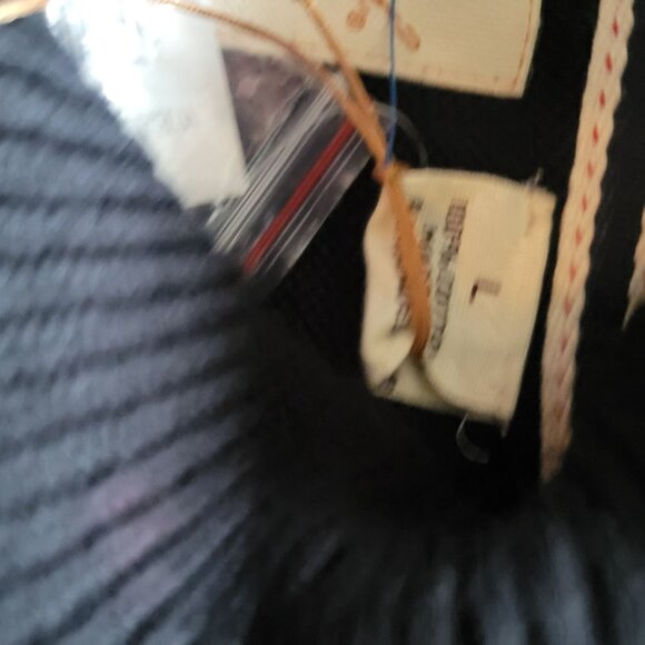 Weatherproof Vintage 1948 Mens Knit Sweater With Snowflake Design Shawl Collar & - Picture 7 of 8